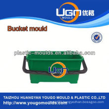 Taizhou mould factory/China injection bucket moulding, plastic mold for bucket with handle